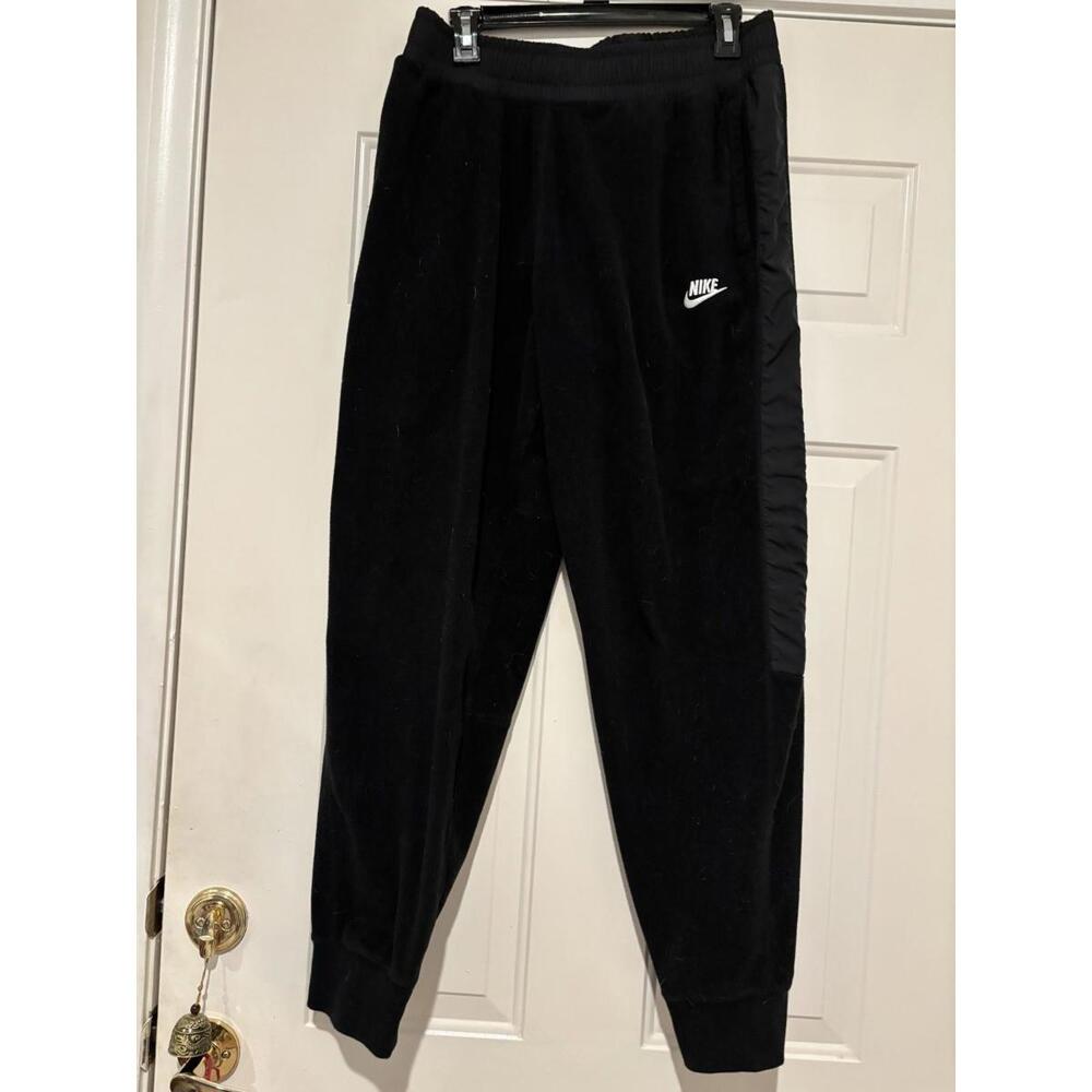Unisex Nike winterized heavy fleece sweatpants‎ sz M #1358 embroidered logo